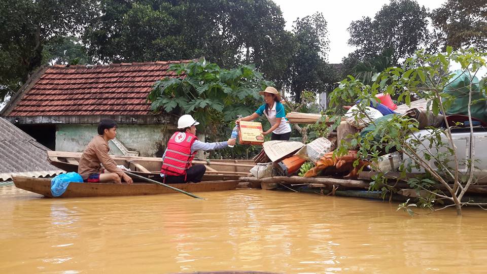 Central Vietnam suffers prolonged rains, which causes flooding